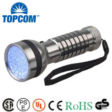 High quality 41 led purple light uv flashlight 395nm with 2 modes